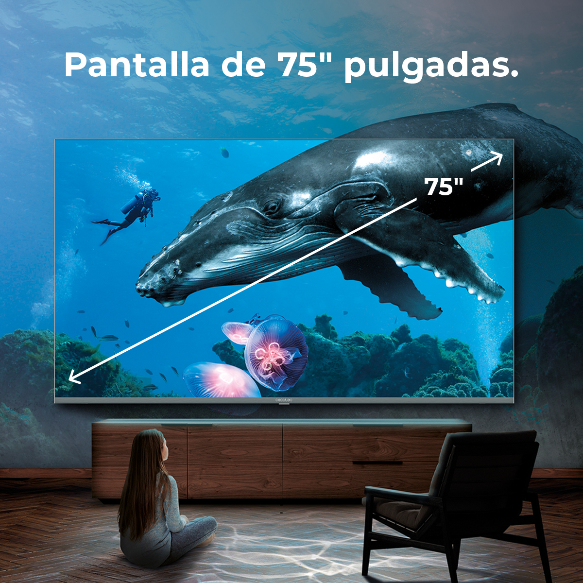 Televisor Cecotec TV LED a3 series ALU30075S